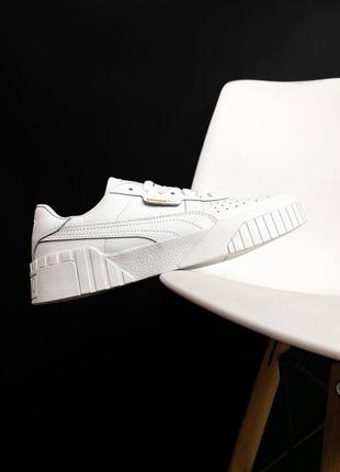 Кросівки puma cali white, кроссовки женские, кеди2 фото