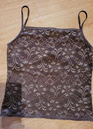 Кружевной топ