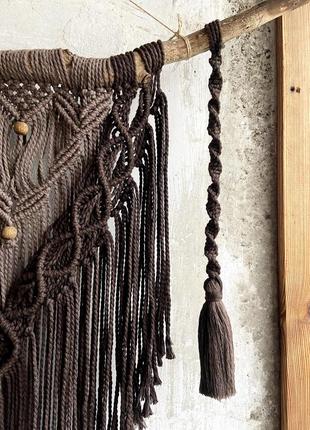 Макраме пано в стиле бохо, декор на стену. ручна работа. під замовлення
