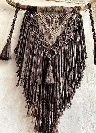 Макраме пано в стиле бохо, декор на стену. ручна работа. під замовлення