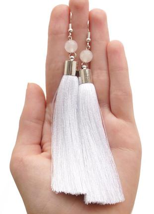 Сережки кисточки, серьги, кисти, китиці