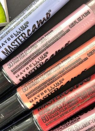 Корректоры maybelline master camo color correcting pen.