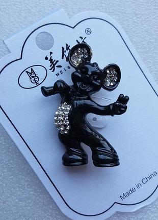 Брошка "мишка"