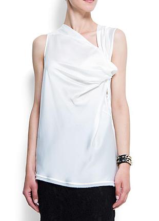 Блуза mango  оригинального кроя