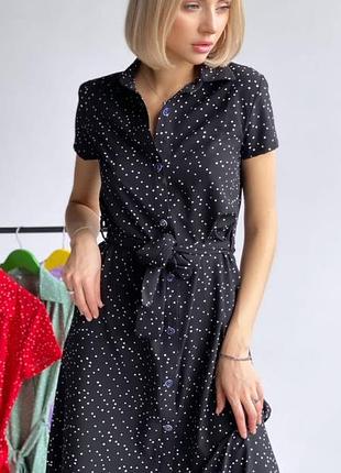 Розпродаж. сукня "софт горох"