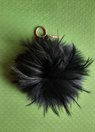 Брелок підвіска на сумку fendi натуральне хутро