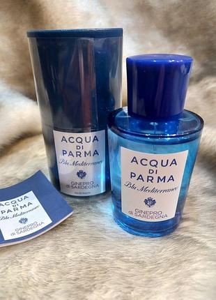 Acqua di parma blu mediterraneo-ginepro di sardegna
