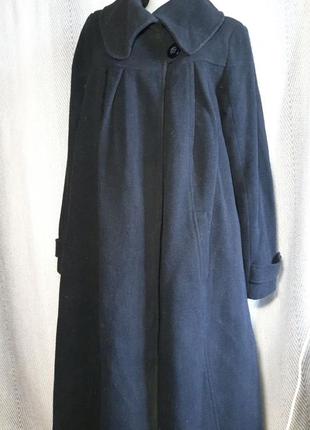 Женское шерстяное демисезонное пальто. осеннее, весеннее, деми.1 фото