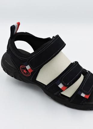 Подростковые кожаные сандалии с 32 по 37 размер2 фото