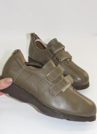 Steprite жіночі шкіряні туфлі на широку ногу 4.5 розмір (38) h196 фото