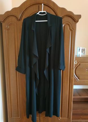 Чорна шифонова довга накидка фірми atmoshere. повністю нова