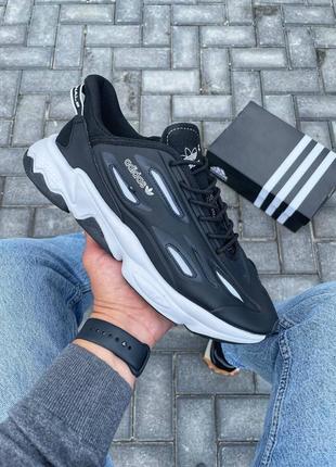 Мужские кроссовки adidas ozweego celox black white 41-42-43-44-45