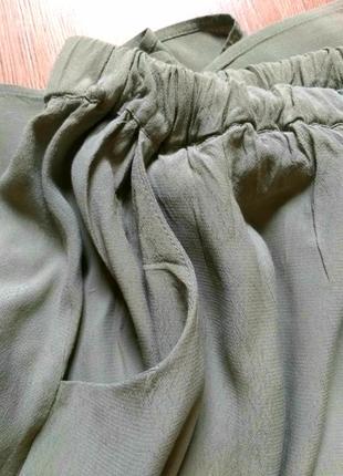 Оливковая юбка hallhuber ✅ 1+1=37 фото