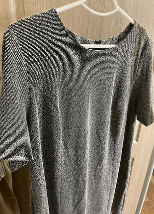 Оверсайз сіра сукня