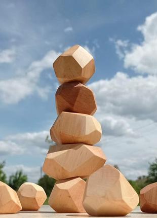 Тумі іші, кубики, пірамідка для дітей, розвивальна гра, монтессорі