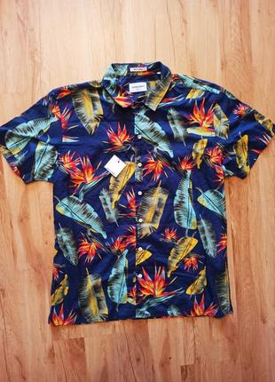 Jack & jones новая мужская рубашка l-xl размера