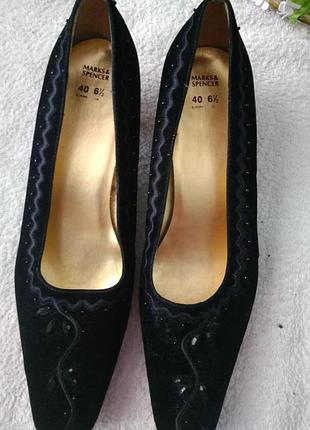 Туфлі.(еко замш)