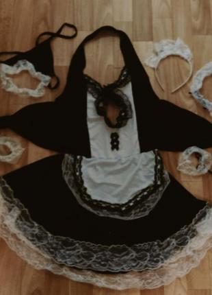 Костюм покоївки для рольових ігор