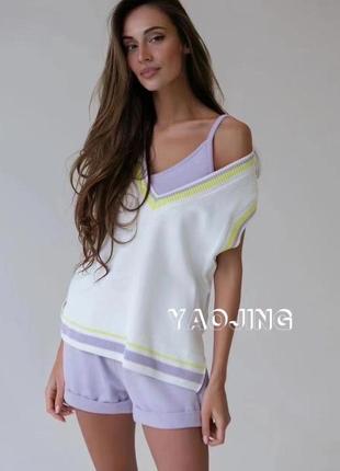 Костюм трійка💐три кольори