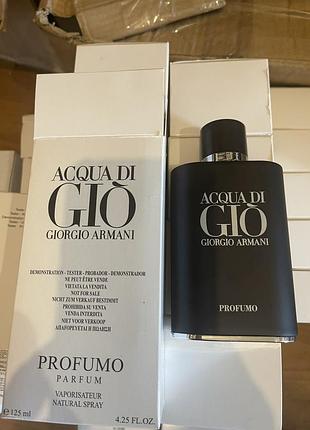 Парфюм acqua di gio profumo тестер, 125 мл