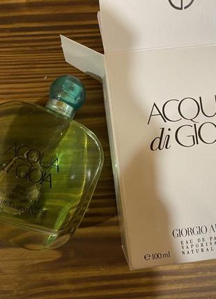 Парфюм  acqua di gioia women тестер, 100 мл2 фото