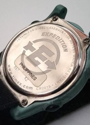 Timex expedition годинник із сша wr100m таймер секундомір будильник8 фото