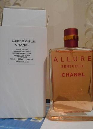 Женская туалетная вода тестер  allure sensuelle, 100 мл