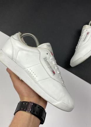 Кроссовки reebok classic original белые кожаные