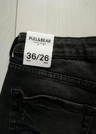 Джинсовые шорты pull &amp; bear летние 3