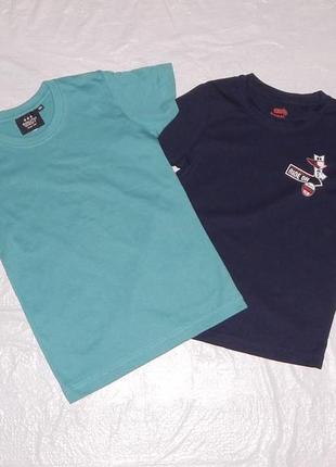 110-116 набір 2 шт. футболка lupilu, німеччина