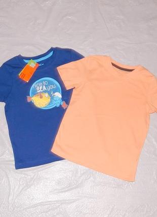 98-104 набор 2 шт футболка lupilu, германия