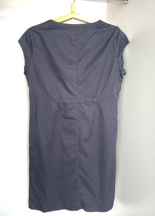 Брендовое платье-сарафан деловой стиль от marco'polo 50-525 фото