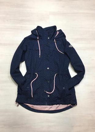 Фирменная женская куртка ветровка с капюшоном sublevel как next marks & spencer