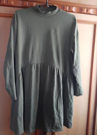 Туніка трикотажна великого розміру