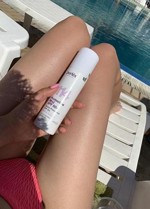 Сонцезахисний спрей spf 50 purles