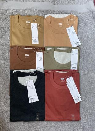 Базовые футболки  uniqlo u