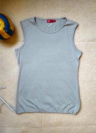 Фирменная футболка puma мятного цвета