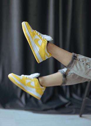 Кросівки sb dunk low кросівки yellow5 фото