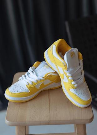 Кросівки sb dunk low кросівки yellow9 фото