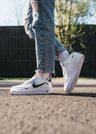 Кросівки air force 1 lv8 ultra white кросівки8 фото