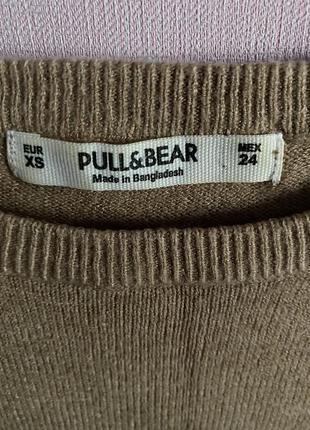 Лонгслив топ кофта тепла pullandbear 2