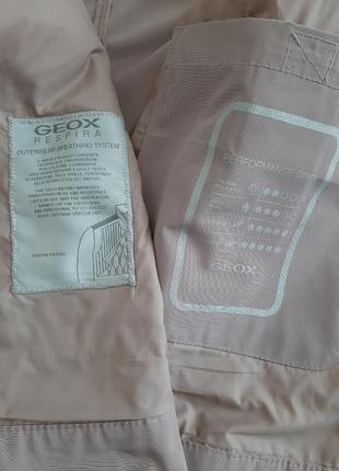Високотехнологічна куртка вітровка з дихаючої технологією кольору курній троянди від geox8 фото