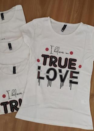 Молочна футболка туреччина бавовна