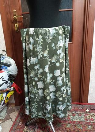 Спідниця,батал,шовк,р. 62,60,58.ц.180гр