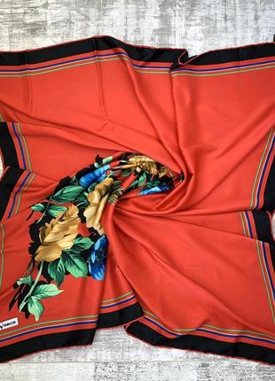 Шелковый платок visocco 100 % шелк / шёлк