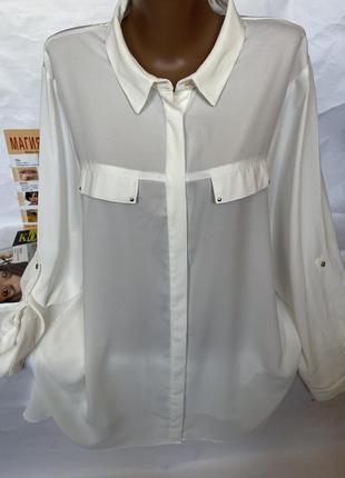 Воздушная рубашка блуза