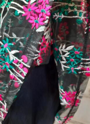 Фатинова спідниця з вишивкою5 фото