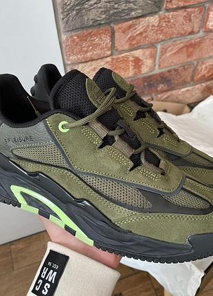 Кросівки no logo niteball olive 9