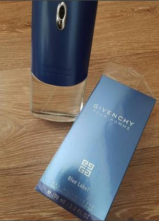 Givenchy blue label живанши блю лейбл 100мл чоловіча туалетна вода, чоловічий парфюм чоловіча туалетна вода1 фото