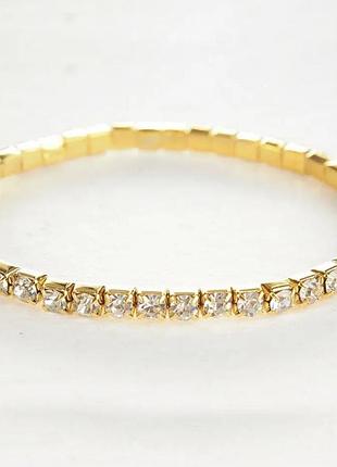 Браслет тонкий під золото